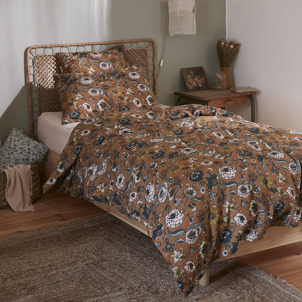 Housse De Couette 140x200 Cm Gaze De Coton Camille