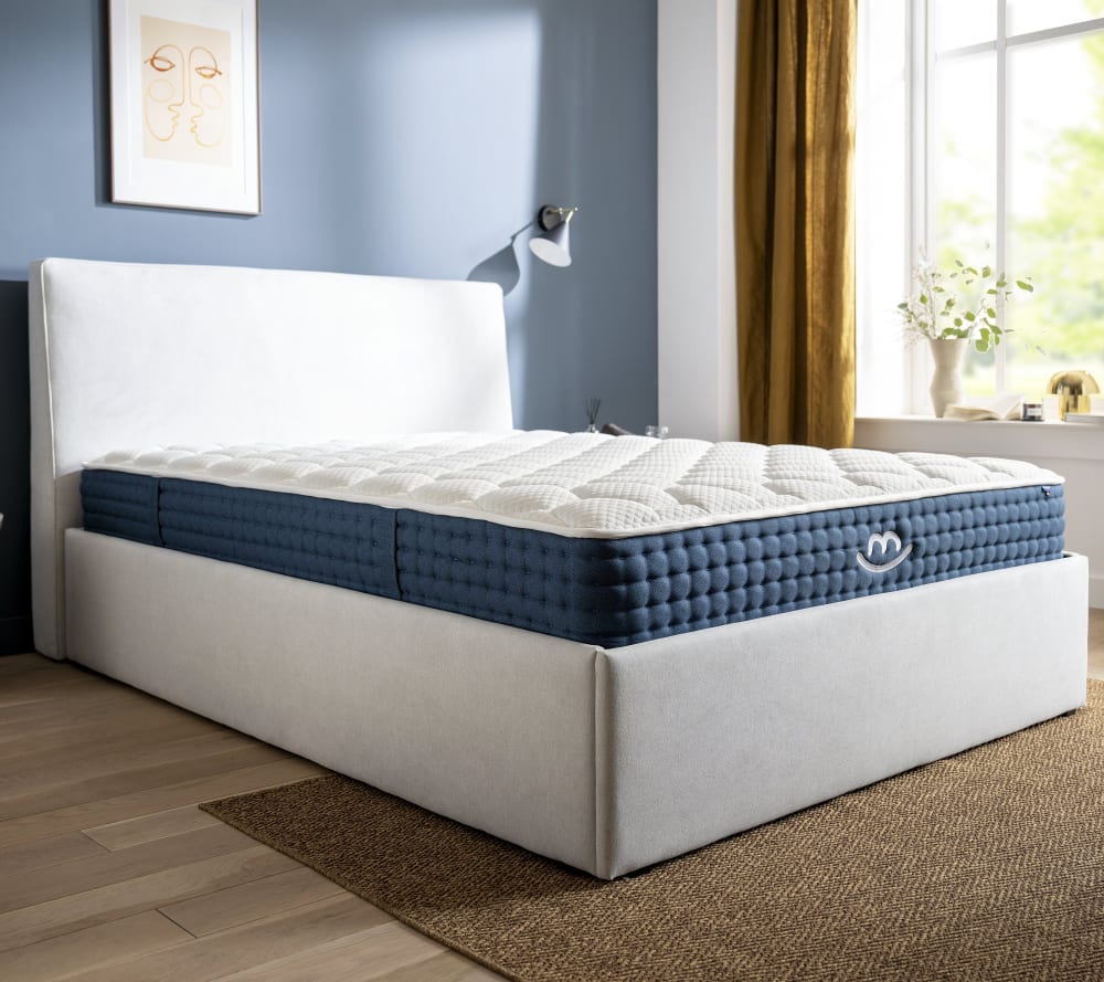 Matelas Hybride Morphea Jade 80x200x26 Cm Blanc Tissu