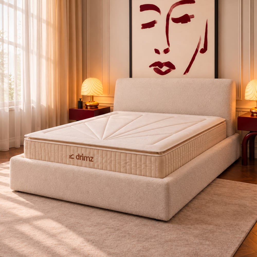 Matelas premium hybride mémoire de forme 180x200 épais 27cm