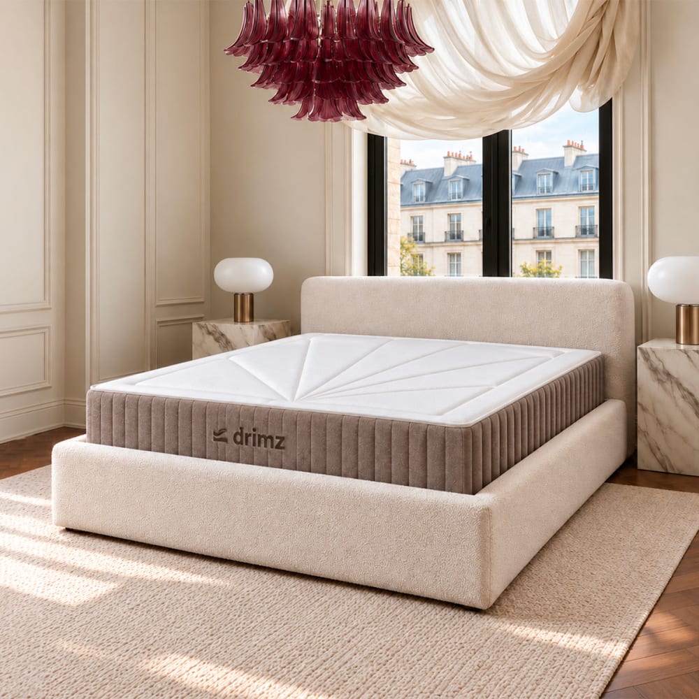Matelas ressorts hybride mémoire de forme 180x200 épais 24cm