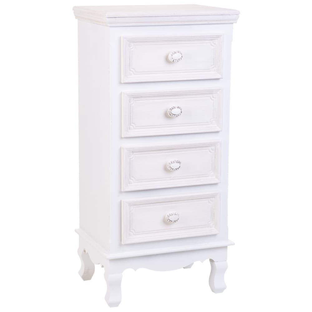 Chiffonnier En Bois Blanc 40x30x82