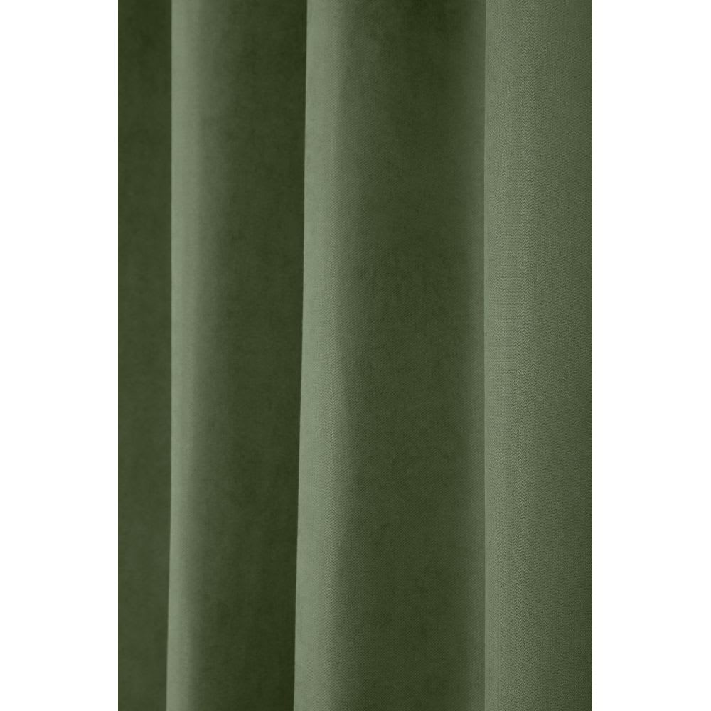 Rideau thermique Galon fronceur Vert MC533 130L x 250H