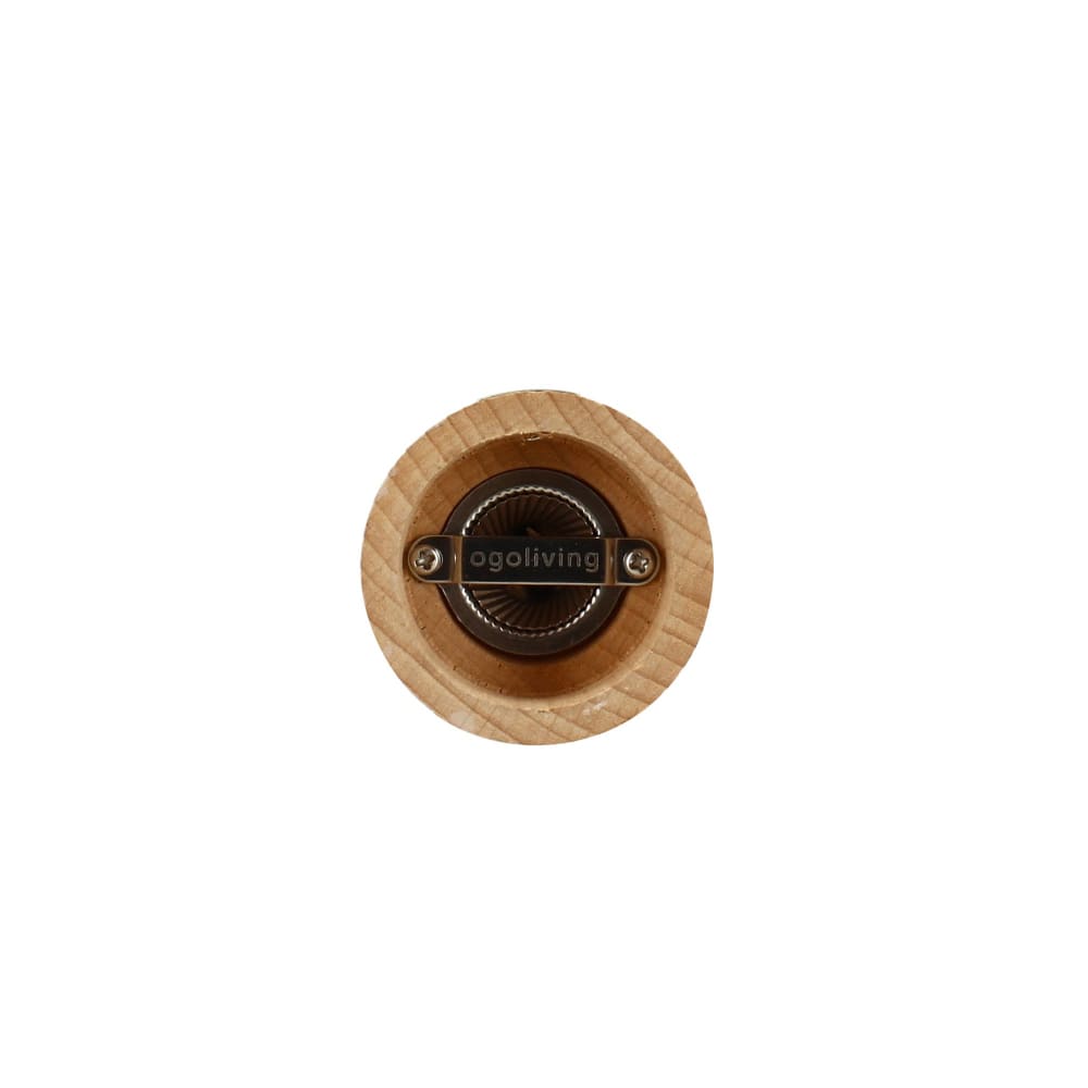 Moulin À Sel En Bois De Hêtre Recyclé 23cm - Ogo Living
