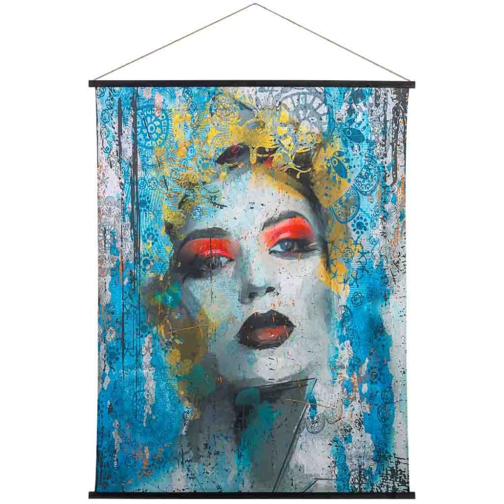 Toile Imprimée En Parchemin