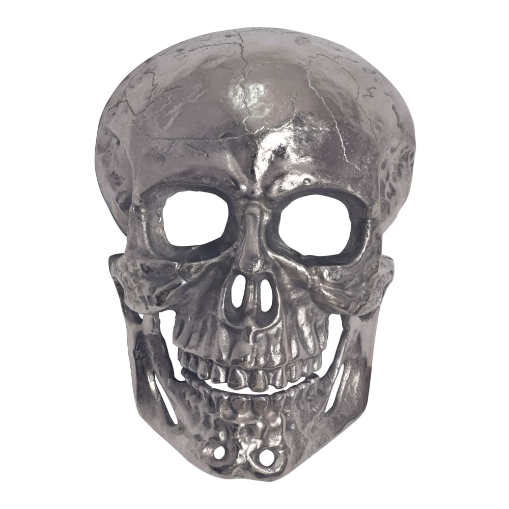 Finebuy Décoration Murale Tête De Mort Aluminium 41 Cm Crâne Murale Moderne