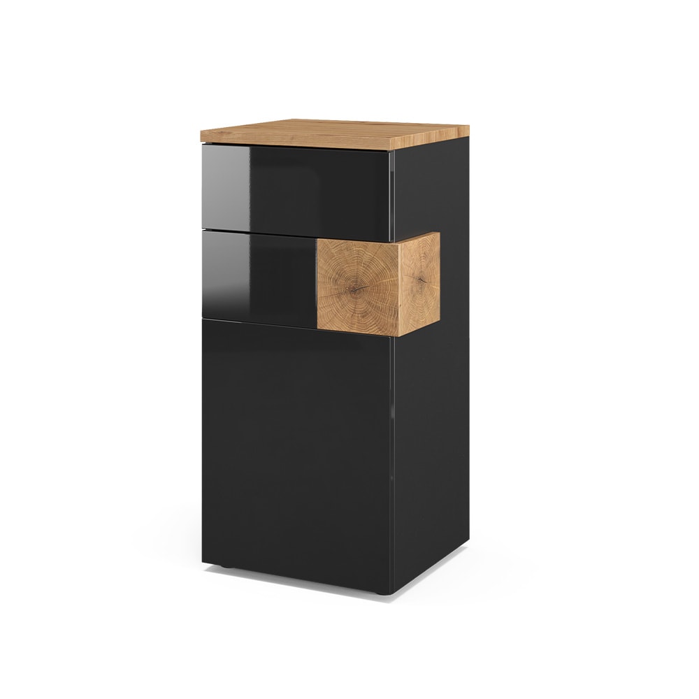 Vicco Meuble de rangement de salle de bain Anthracite 40x84cm