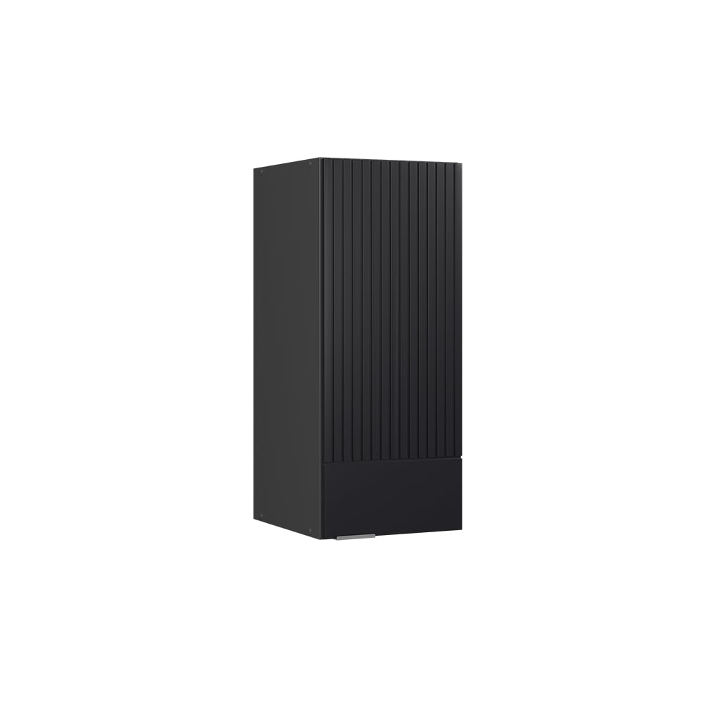 Vicco Elément haut de cuisine Noir rayé 30cm