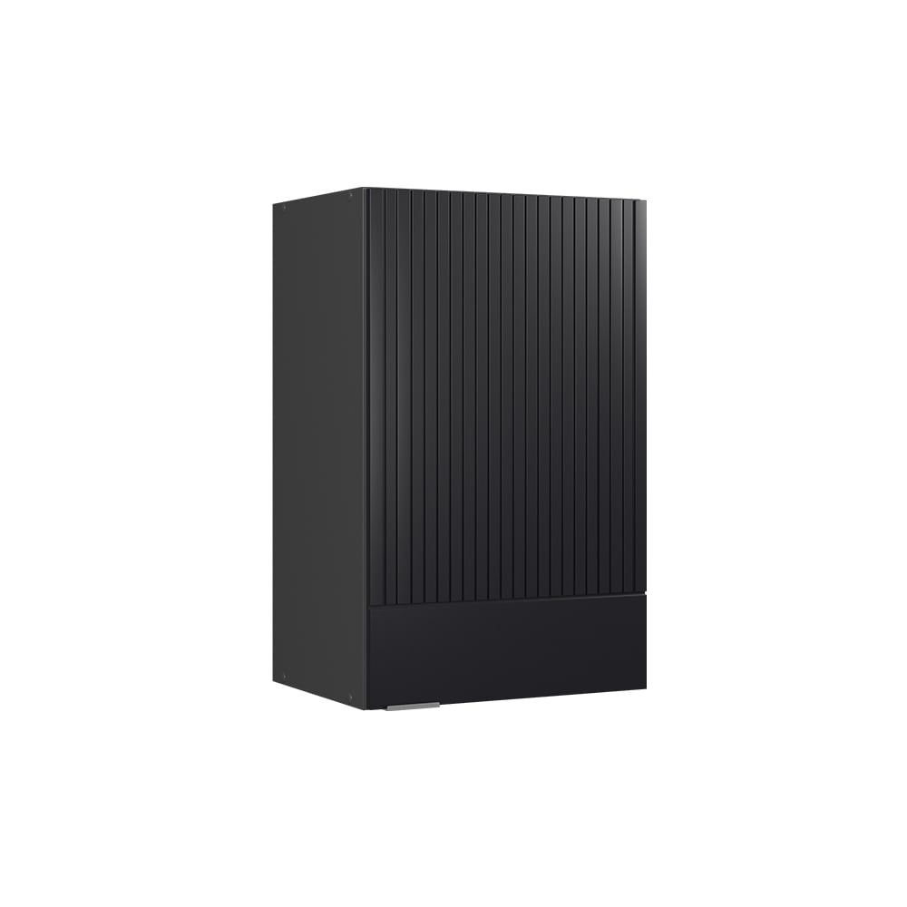 Vicco Elément haut de cuisine Noir rayé 45cm