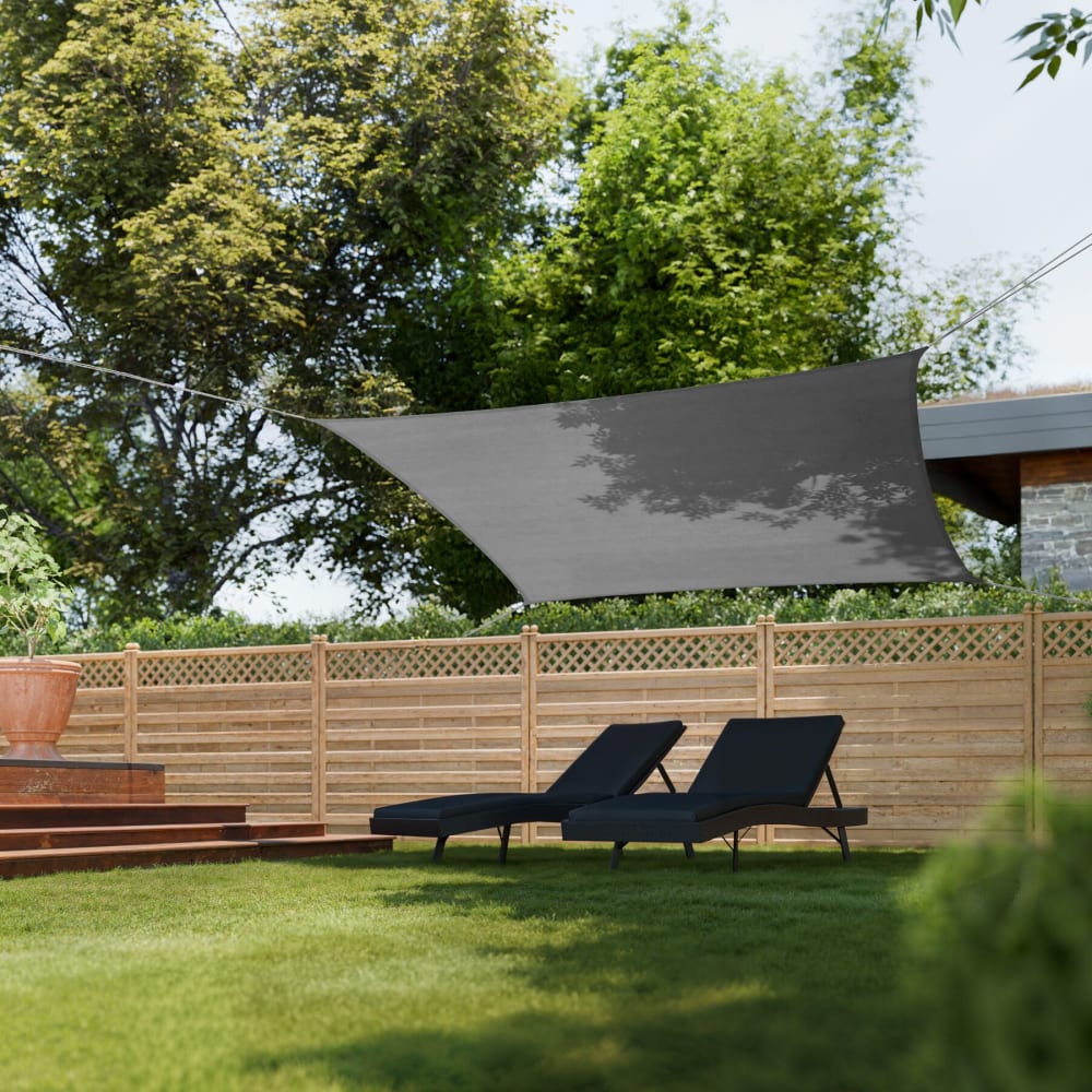 Voile d'ombrage indéchirable avec protection UV imperméable et respirant