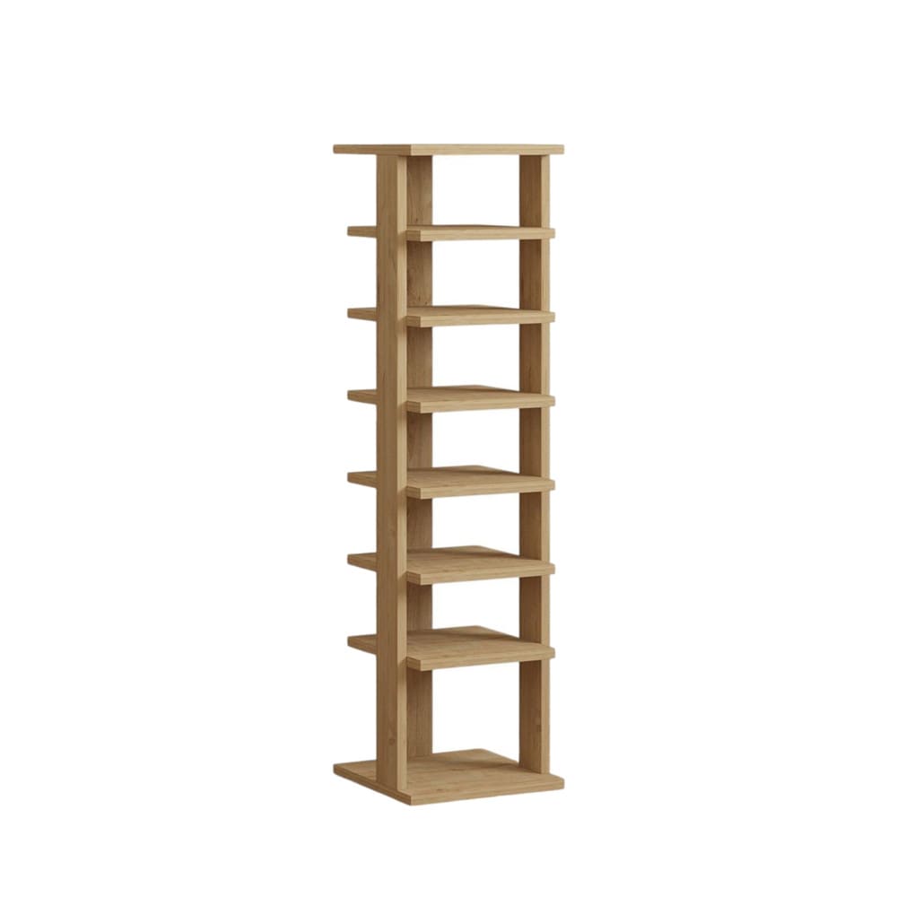 State - Étagère à chaussures en bois H110cm - Bois clair