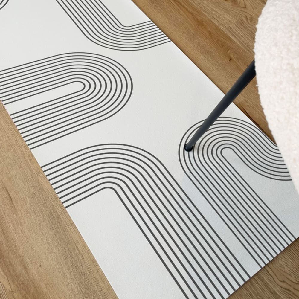 Tapis antidérapant - Forgeo - vinyle - int./ext. - Multicolore - 120x200cm