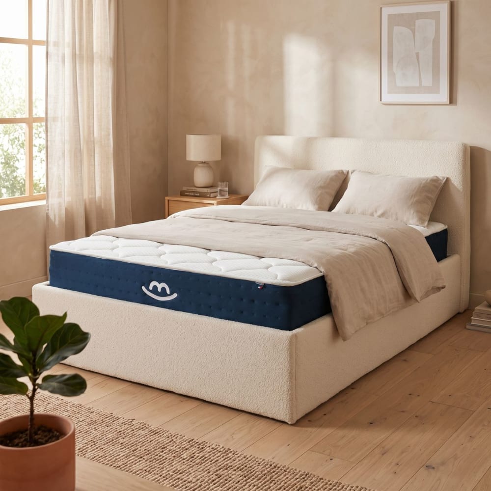Matelas Hybride Mousse Et Ressorts 70x190cm Épais 22cm - Mila - Morphea