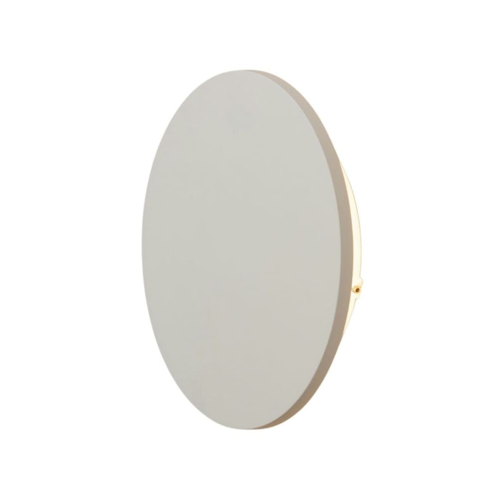Grand éclairage mural blanc moderne LED 30 cm IP54 - Lunar