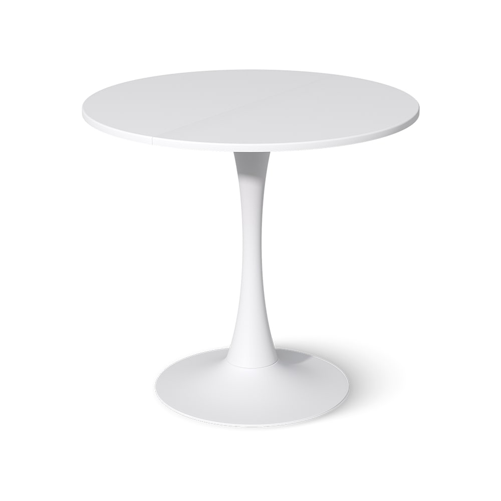 Vicco Table de salle à manger Blanc 80x80cm