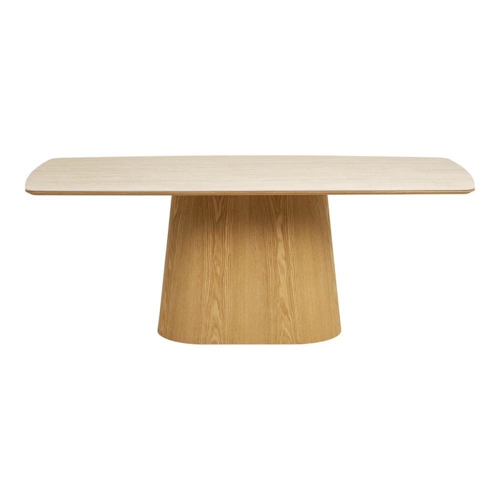 Frida Table De Salle À Manger Plateau De Table Céramique Naturel, Stone.