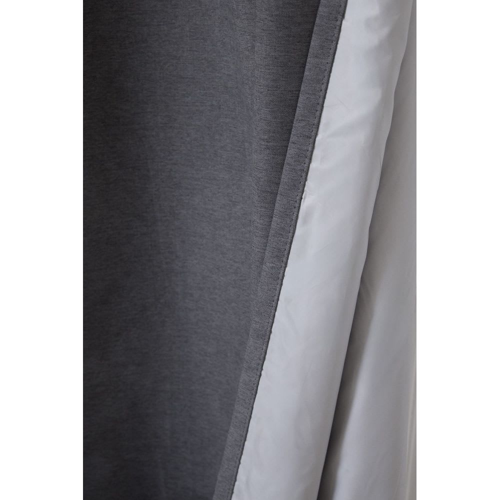 Rideau thermique occultant Oeillets Gris MC09 130L x 250H
