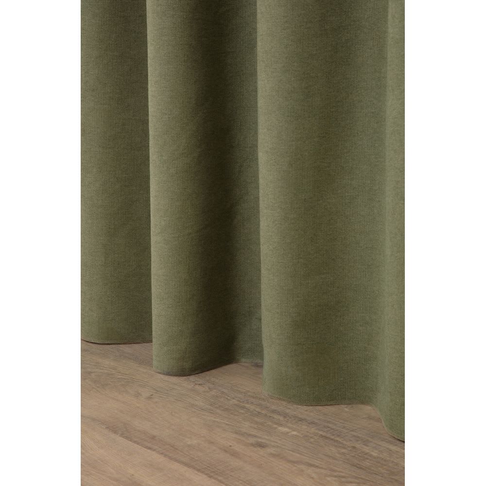 Rideau Occultant Total Oeillets Vert MC533 130L x 250H