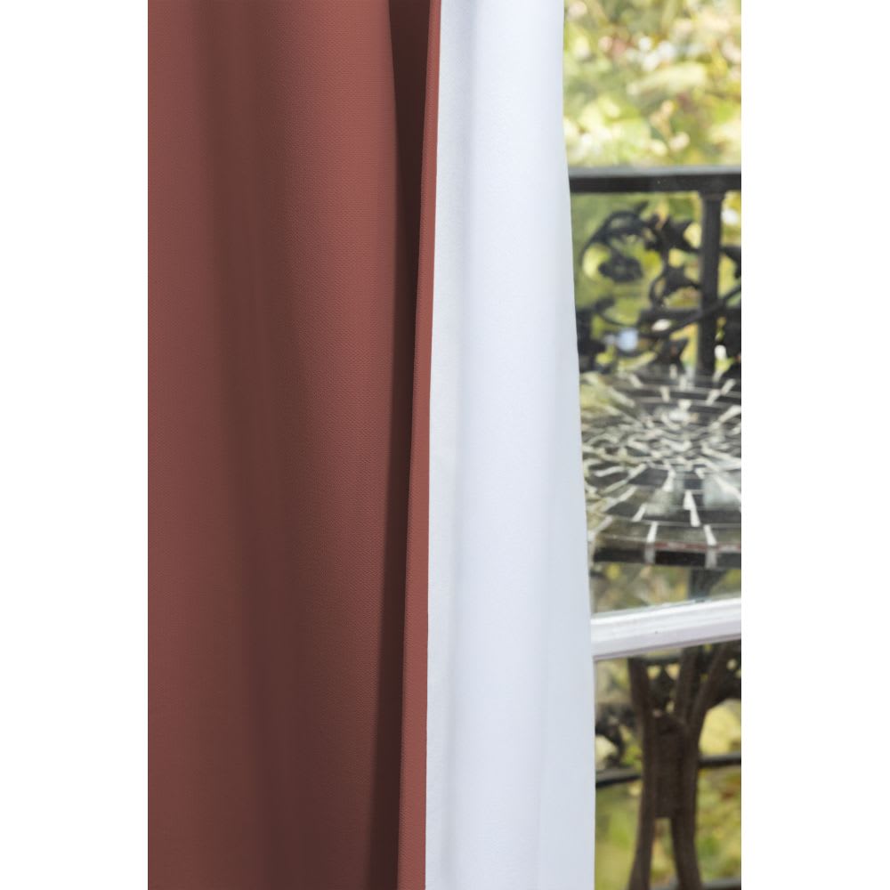 Rideau Phonique Oeillets Rouge MC7005 130L x 250H