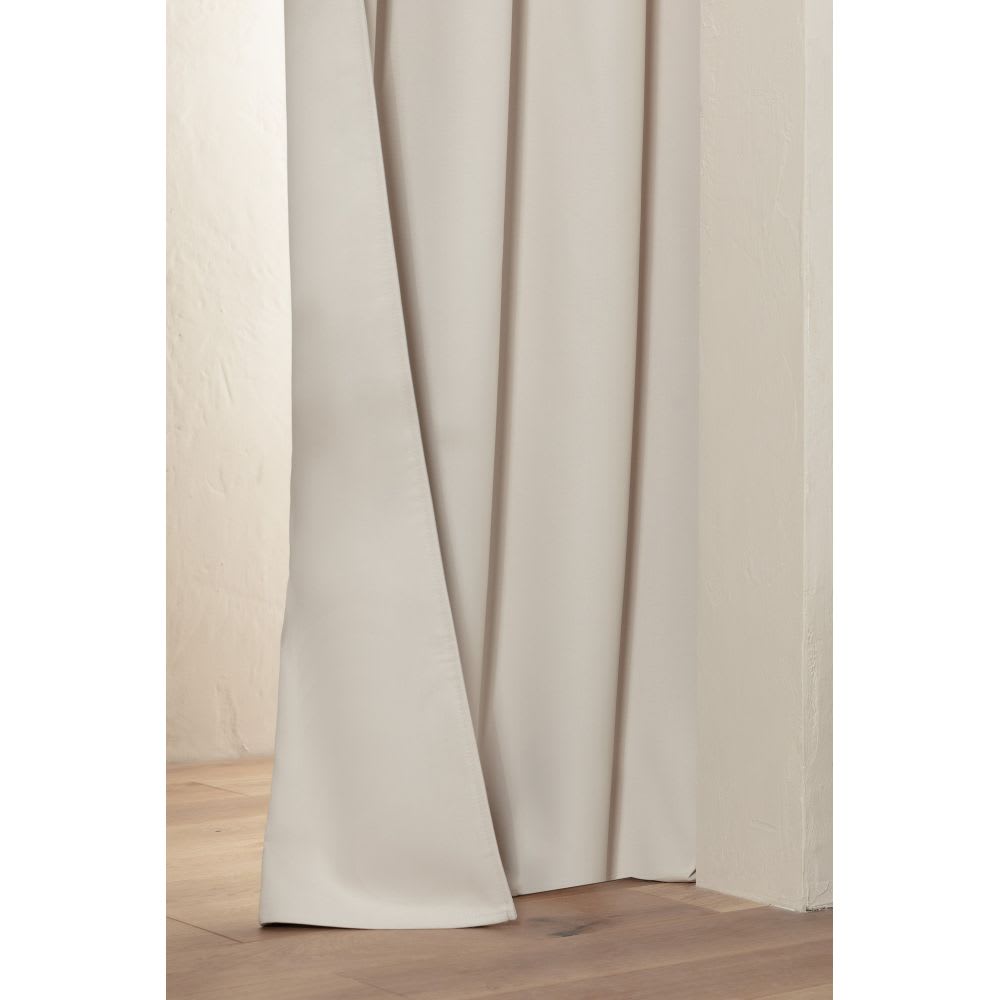 Rideau phonique séparateur Oeillets Beige MC636 140L x 250H