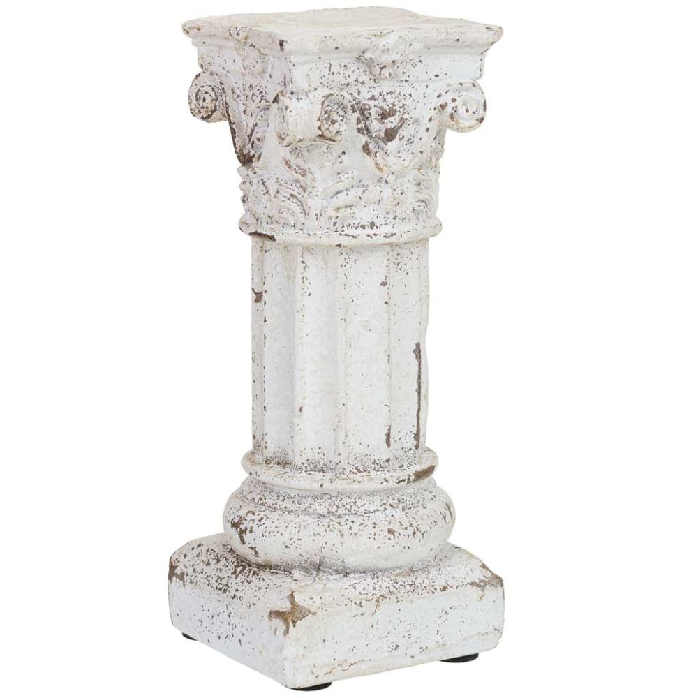 Colonne en magnésium blanche 8x8x20 cm