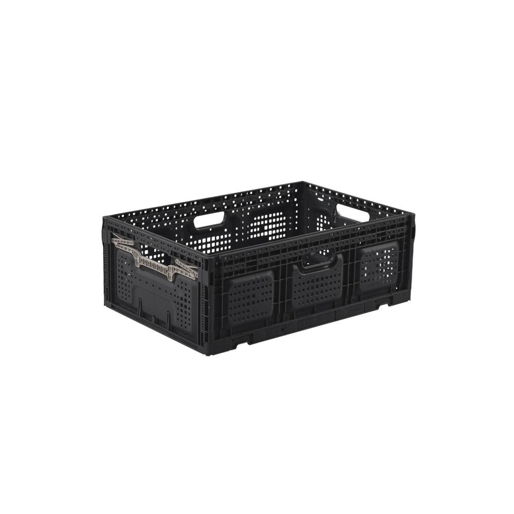 Bac de rangement pliable en plastique 46L (40 x 60 x 22 cm) - À l'unité ou en lot