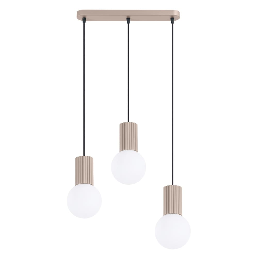 Sollux Halo Suspension Bar Taupe 3x G9