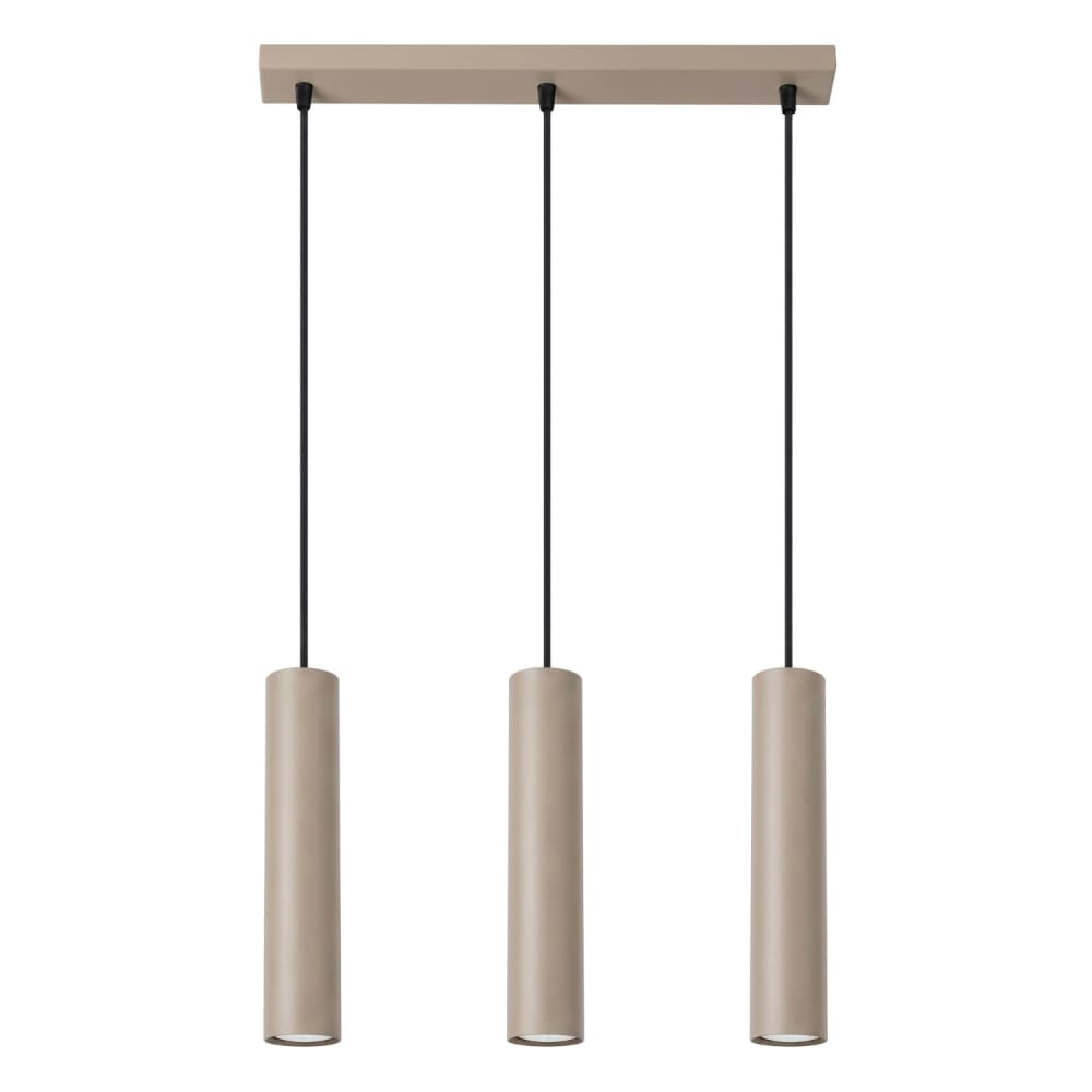 Sollux Lagos Suspension Bar Taupe 3x Gu10
