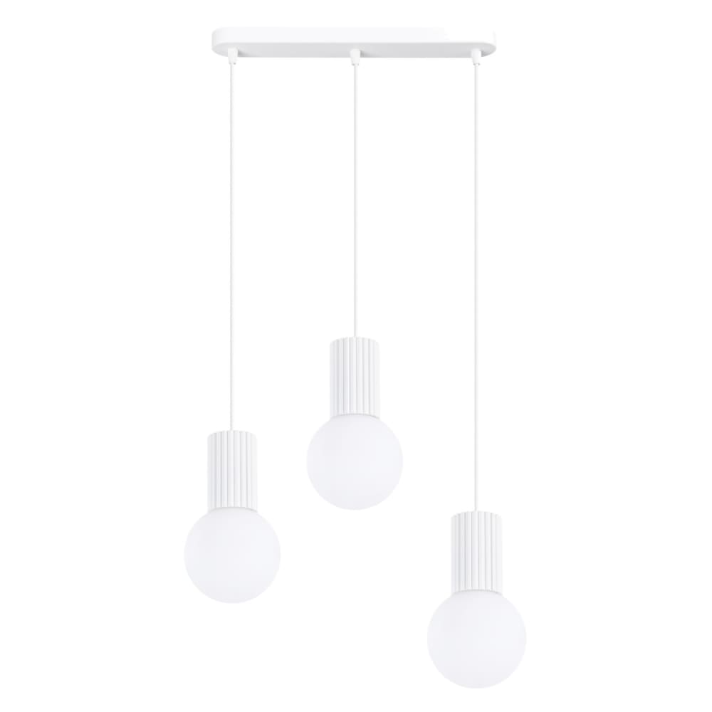 Sollux Halo Suspension De Bar Blanche 3x G9