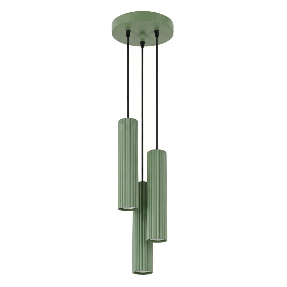Sollux Karbon Suspension Cluster Sage 3x Gu10