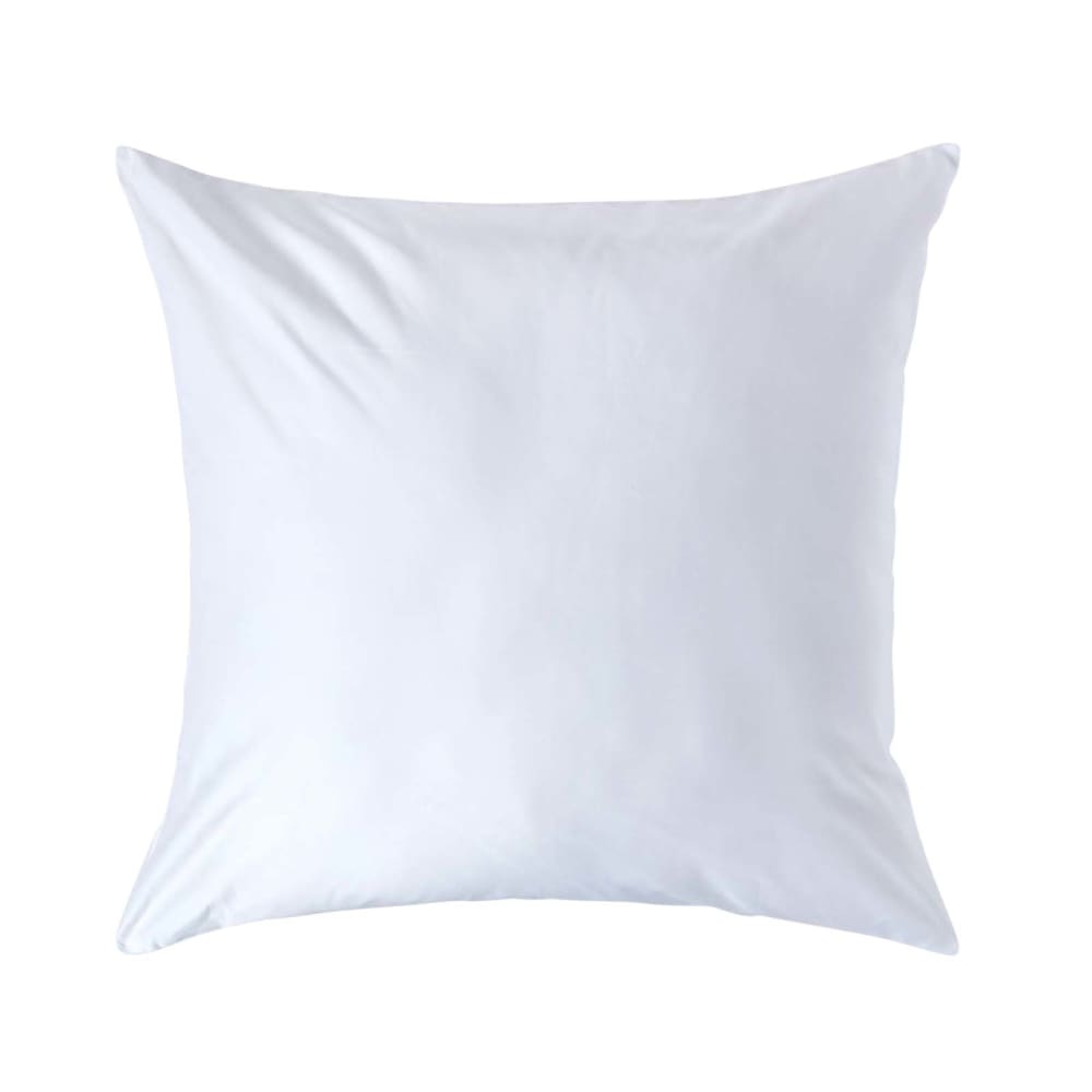 Taie D'oreiller Premium 80x80cm Blanc Coton Égyptien 1000tc Homescapes