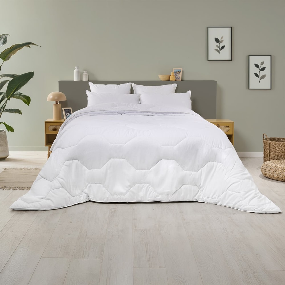 Pack Couette très chaude 140x200cm + Oreiller moelleux 60x60cm HÔTEL