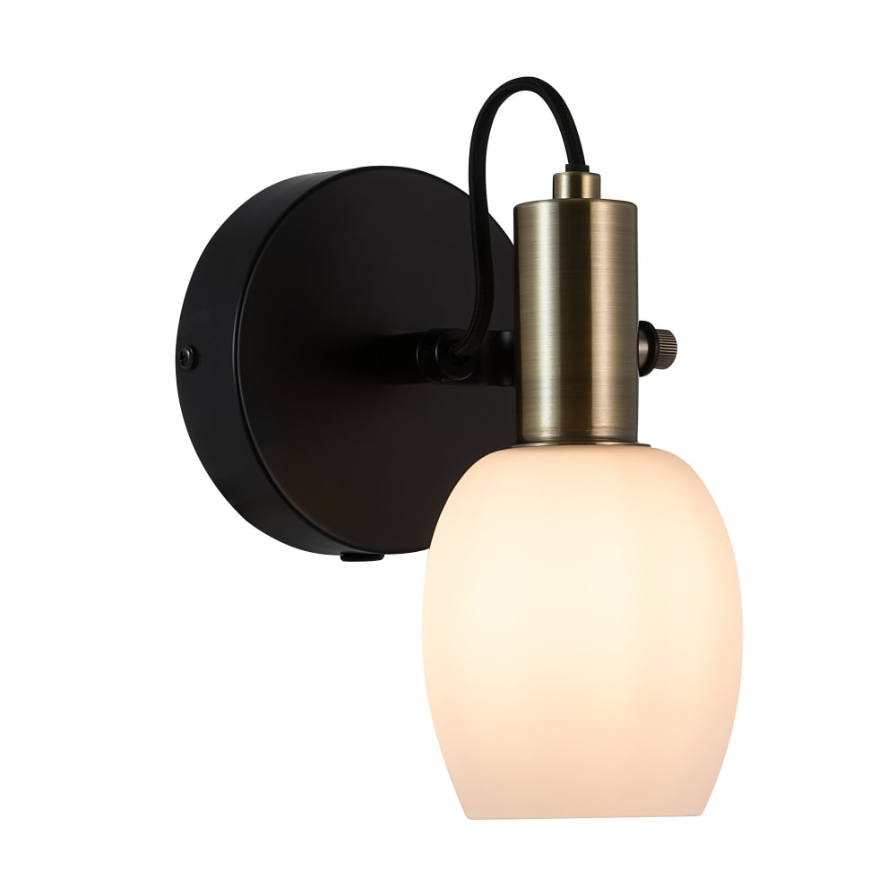 Applique murale luminaire ARILD Métal Noir H. 20 IP20 Nordlux-Intérieur