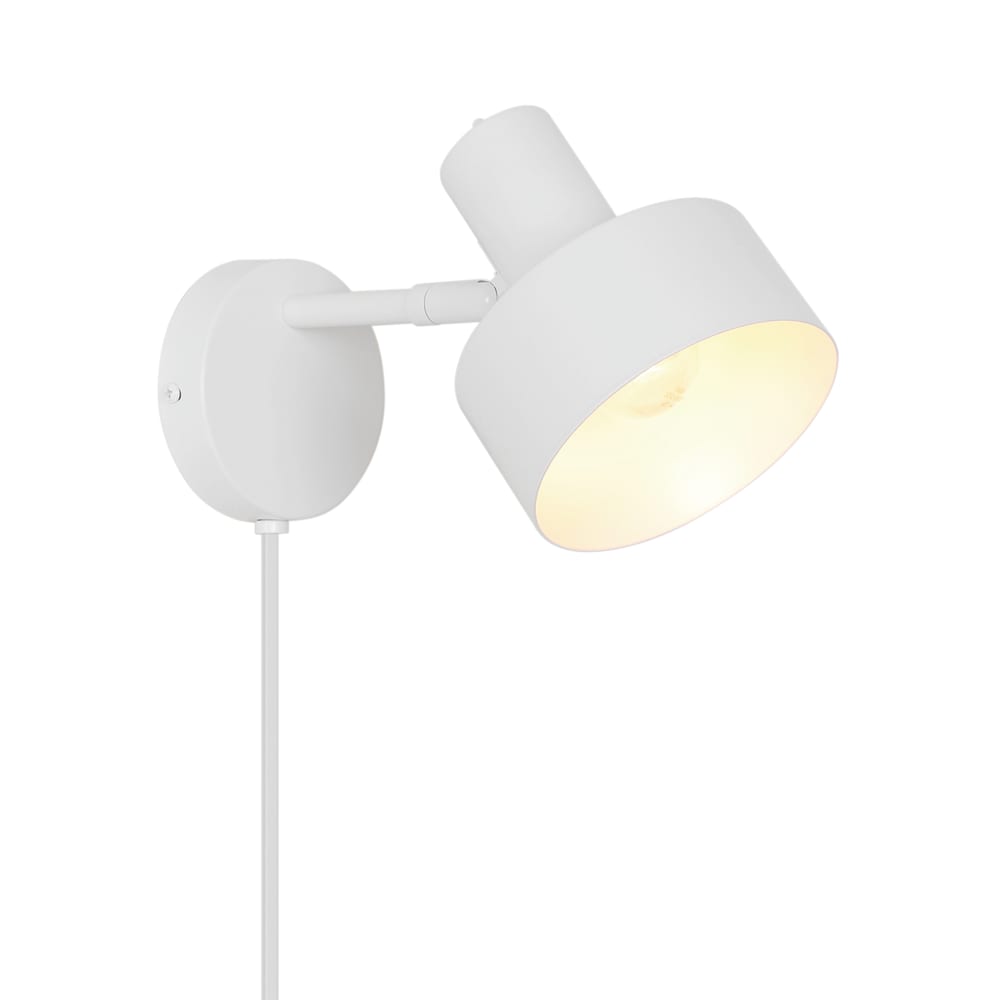 Applique murale MATIS Métal Blanc, H.17 IP20 E27 /Nordlux Intérieur