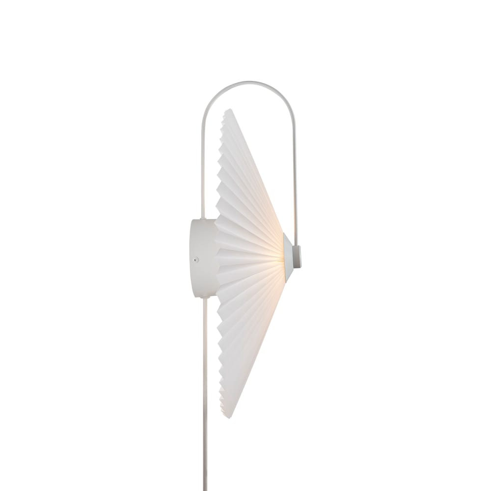 Applique murale NADIA Matière plastique Blanc, H.50.5 - IP20 - E14 /Nordlux Intérieur
