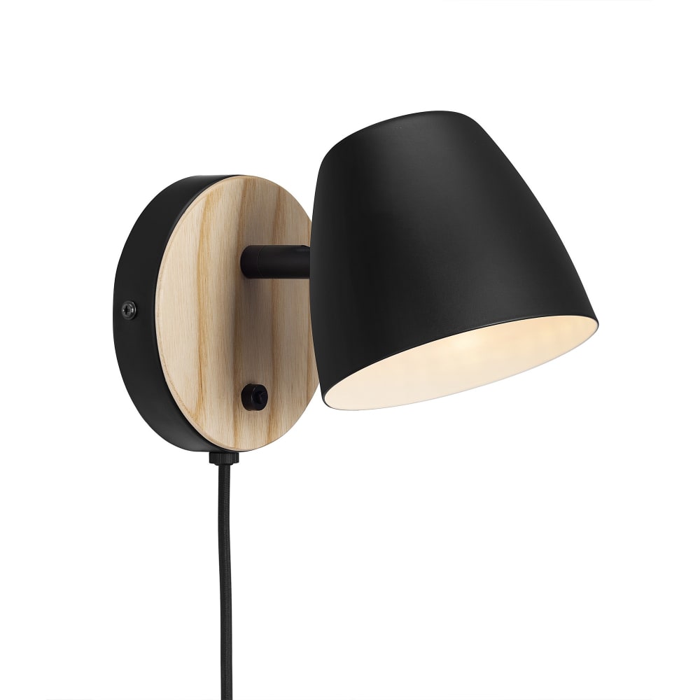 Applique murale THEO Métal Noir, H.13 - IP20 - GU10 /Nordlux Intérieur