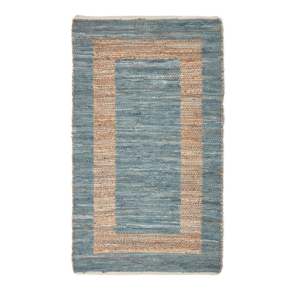 Tapis Chindi En Chanvre Gris Veranda 90x150cm - Homescapes
