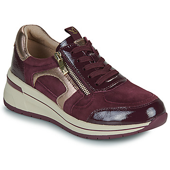 CAPRICE Basket, rouge, en Cuir, P.42