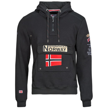 Sweatshirt à capuche avec poche kangouroo Geographical Norway Gymclass