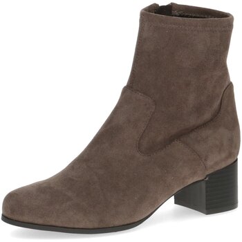 CAPRICE Bottine, marron, en Textile avec Talon bloc, P.42