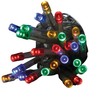 Guirlande électrique 80 Led multicouleur 3m fil vert