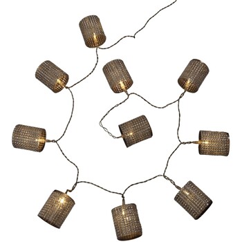 Guirlande Lumineuse Intérieure Tube Strass Argent 10 LED