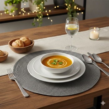 Set de table façon tressé design et moderne