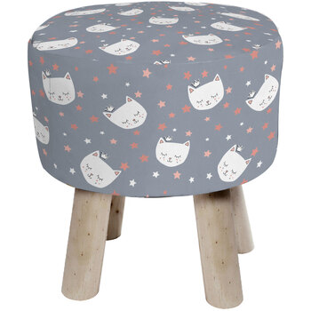 Tabouret Miaou Tête De Chat
