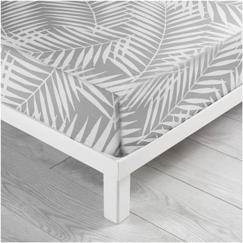 Drap Housse 90 X 190 Cm Botania Gris