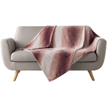 Plaid Flanelle 125 X 150 Cm Louane Rose