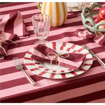 4 Serviettes De Table Cherry