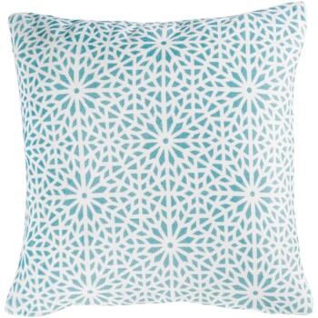 Housse De Coussin 40 X 40 Cm Flanelle Tunis Menthe