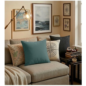 Coussin Polyester Uni 40 X 40 Cm Pop Color Jade