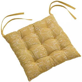 Galette De Chaise Matelassee Nymphea