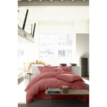 Housse De Couette Percale De Coton Lavé